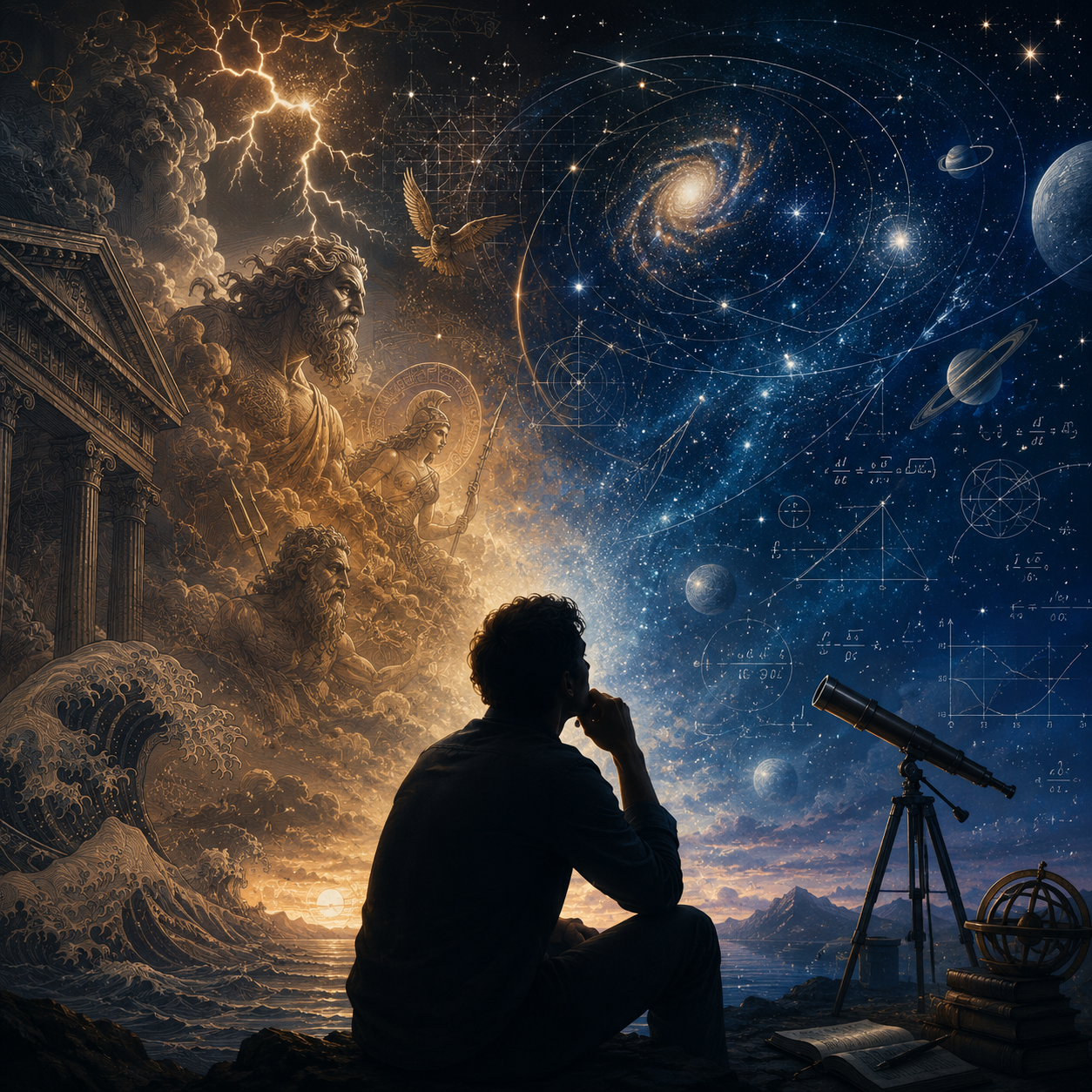 Is Belief in God Something Invented by Immature Human Beings?