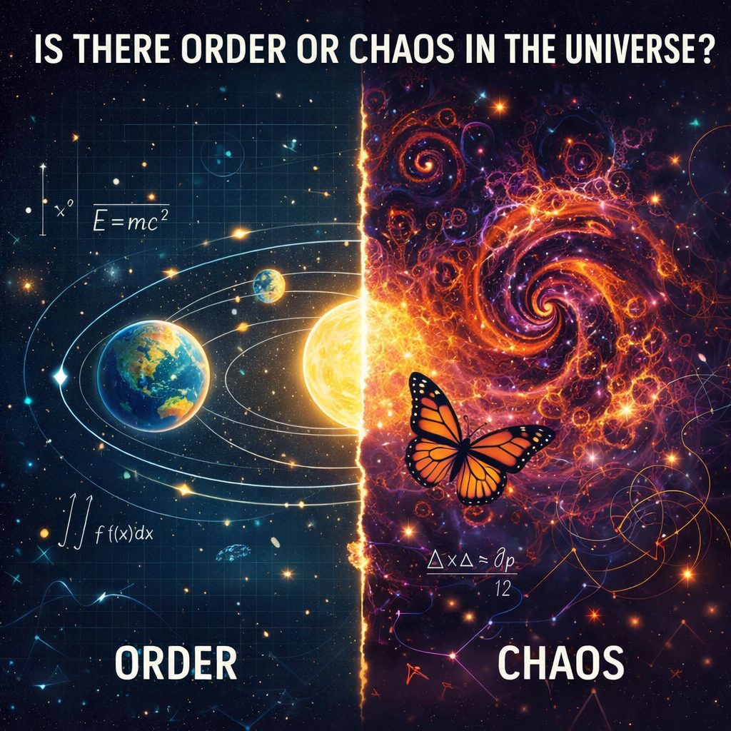 IS THERE ORDER OR CHAOS IN THE UNIVERSE?
