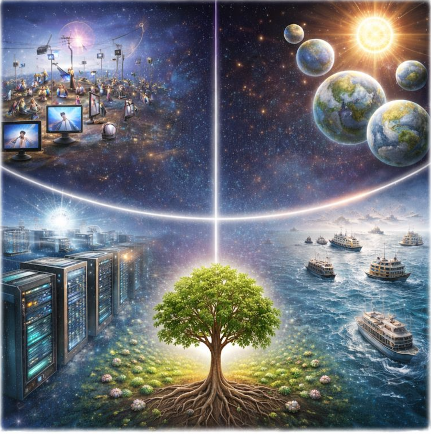 HOW CAN THE ONE GOD DO EVERYTHING AT THE SAME TIME?